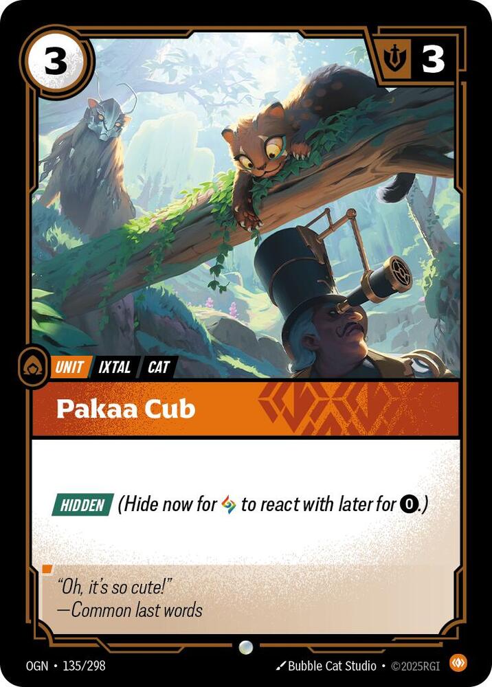 Pakaa Cub (135/298 - Common) [Riftbound TCG: Origins]