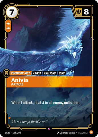 Anivia - Primal (148/298 - Rare) [Riftbound TCG: Origins]