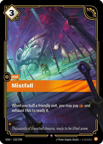 Mistfall (152/298 - Rare) [Riftbound TCG: Origins]