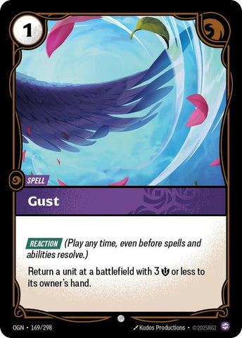 Gust (169/298 - Common) [Riftbound TCG: Origins]