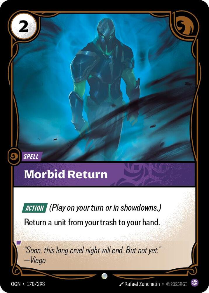 Morbid Return (170/298 - Common) [Riftbound TCG: Origins]