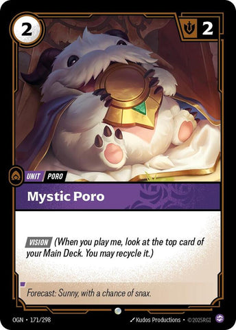 Mystic Poro (171/298 - Common) [Riftbound TCG: Origins]