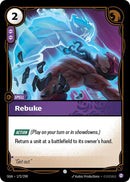 Rebuke (172/298 - Common) [Riftbound TCG: Origins]