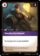 Sneaky Deckhand (176/298 - Common) [Riftbound TCG: Origins]