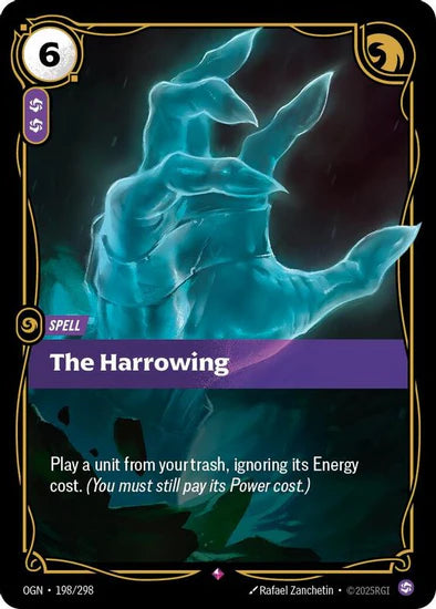 The Harrowing (198/298 - Rare) [Riftbound TCG: Origins]