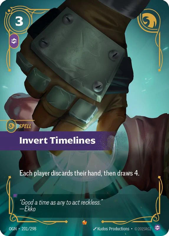 Invert Timelines (201/298 - Epic) [Riftbound TCG: Origins]