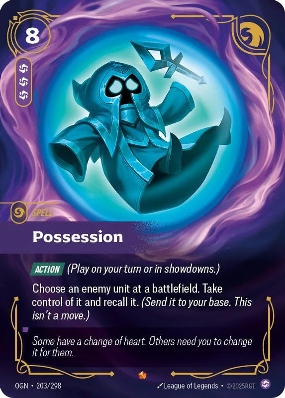 Possession (203/298 - Epic) [Riftbound TCG: Origins]