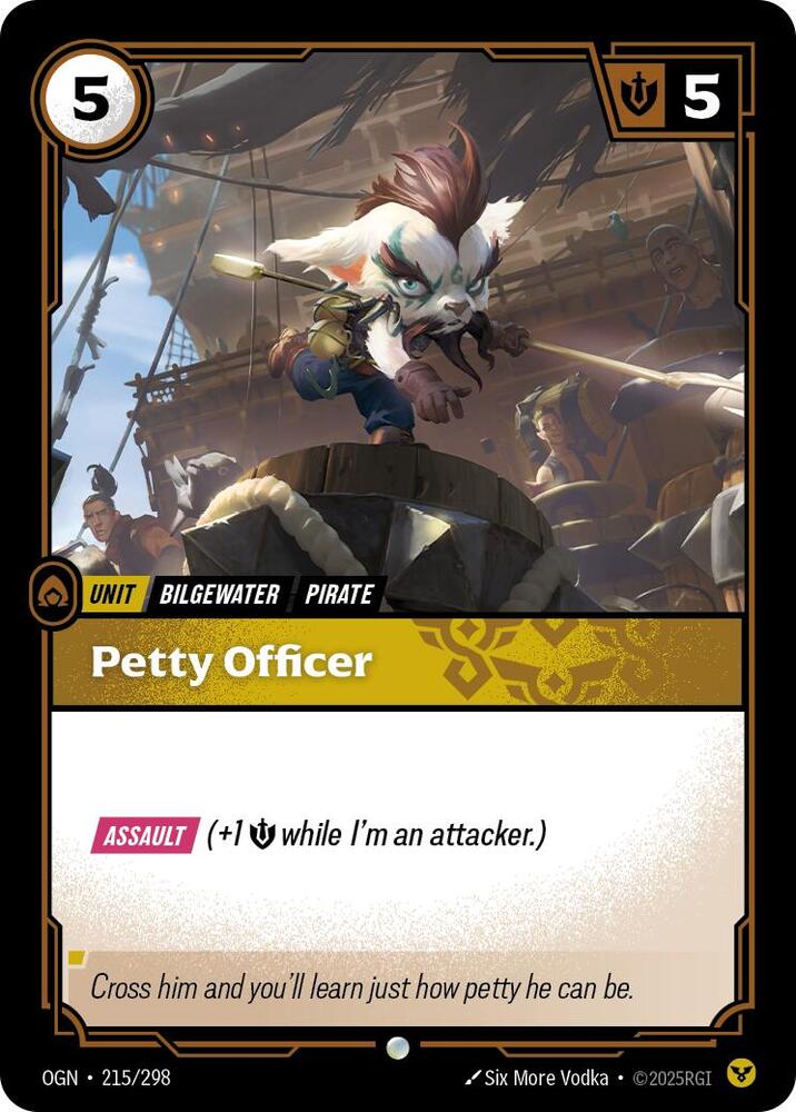 Petty Officer (215/298 - Common) [Riftbound TCG: Origins]