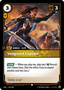 Vanguard Captain (218/298 - Common) [Riftbound TCG: Origins]