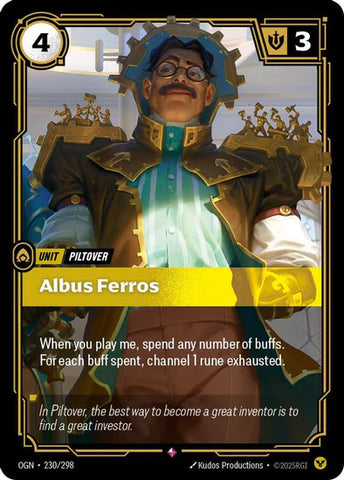 Albus Ferros (230/298 - Rare) [Riftbound TCG: Origins]