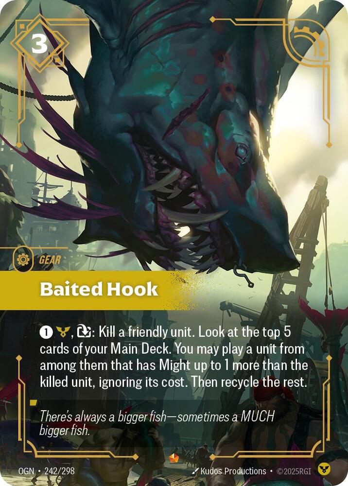 Baited Hook (242/298 - Epic) [Riftbound TCG: Origins]