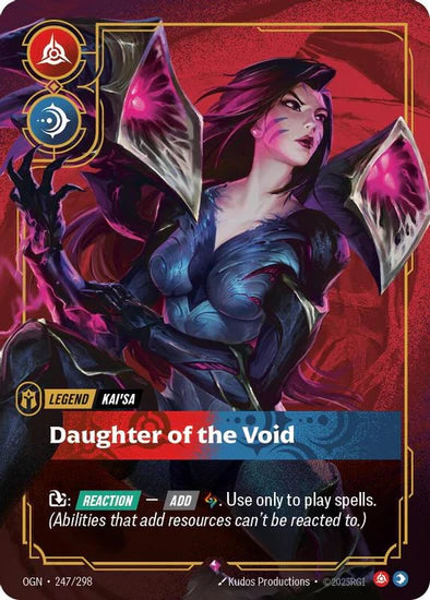 Kai'Sa - Daughter of the Void (247/298 - Rare) [Riftbound TCG: Origins]