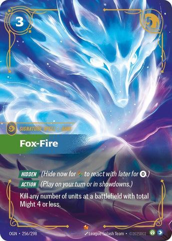 Fox-Fire (256/298 - Epic) [Riftbound TCG: Origins]