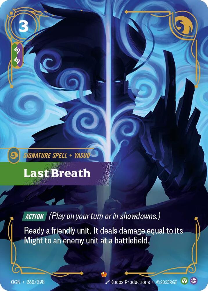 Last Breath (260/298 - Epic) [Riftbound TCG: Origins]