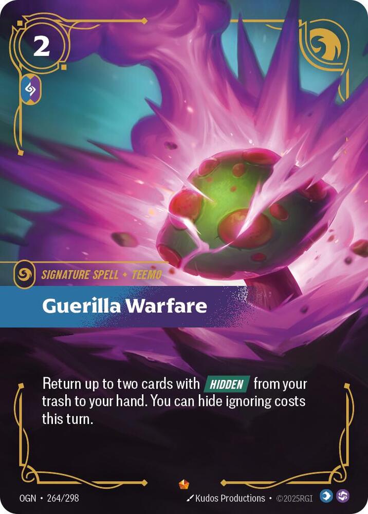 Guerilla Warfare (264/298 - Epic) [Riftbound TCG: Origins]