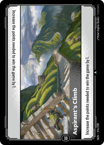 Aspirant's Climb (276/298 - Uncommon) [Riftbound TCG: Origins]