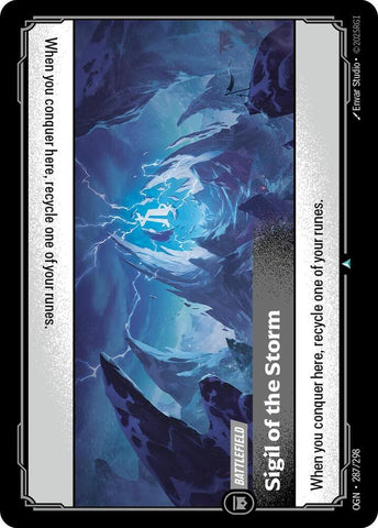 Sigil of the Storm (287/298 - Uncommon) [Riftbound TCG: Origins]