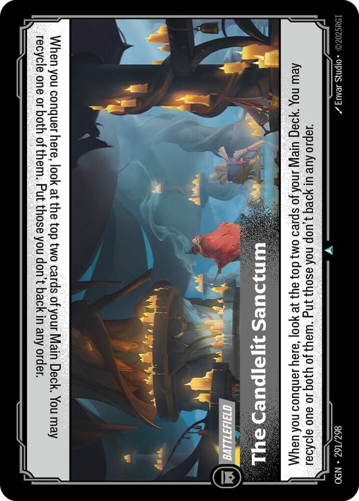The Candlelit Sanctum (291/298 - Uncommon) [Riftbound TCG: Origins]