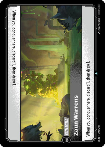 Zaun Warrens (298/298 - Uncommon) [Riftbound TCG: Origins]