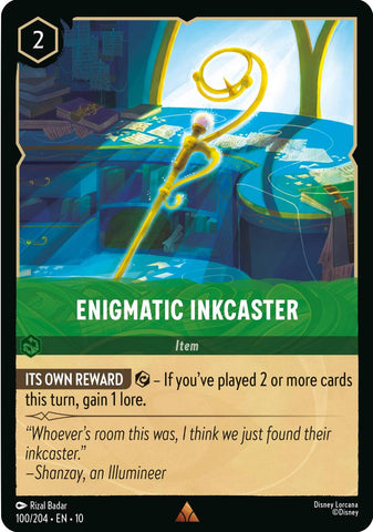 Enigmatic Inkcaster (100/204) [Whispers in the Well]