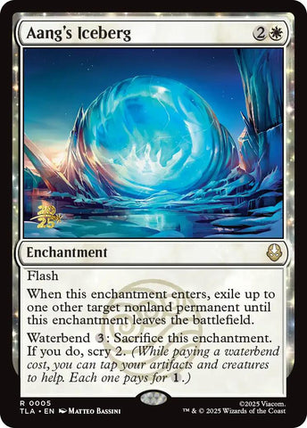 Aang's Iceberg [Avatar: The Last Airbender Prerelease Cards]