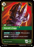 Sterak's Gage (056/221 - Rare) [Riftbound TCG: Spiritforged]