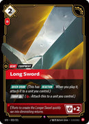 Long Sword (022/221 - Rare) [Riftbound TCG: Spiritforged]