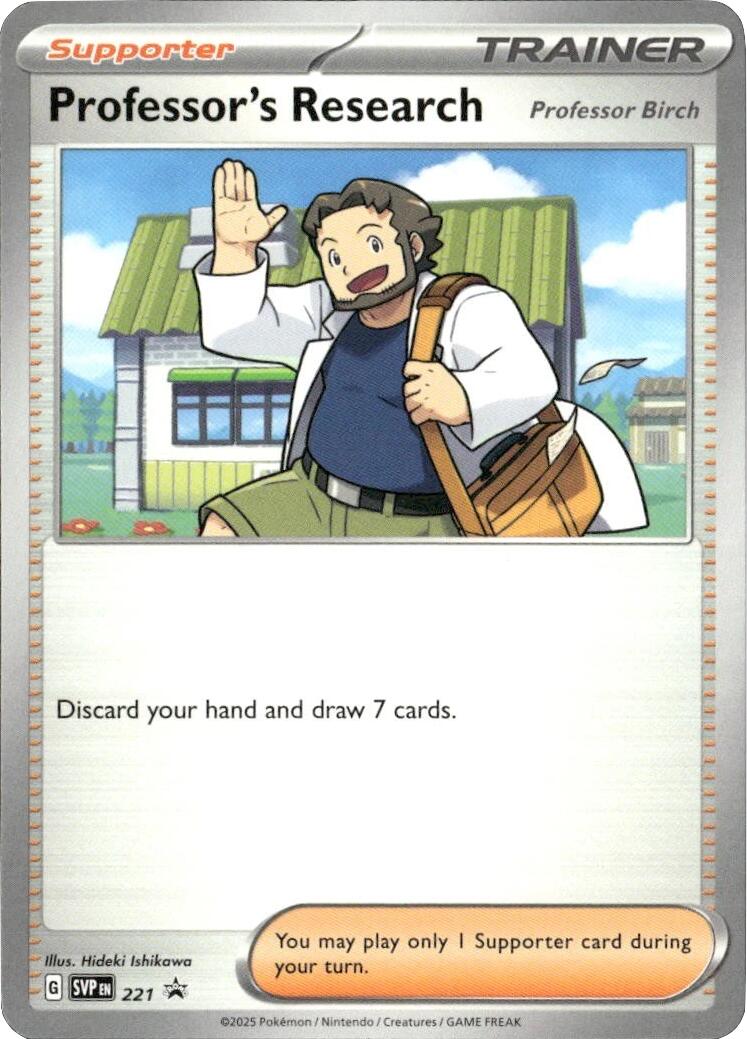 Professor's Research (221) [Scarlet & Violet: Black Star Promos]