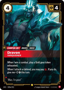 Draven - Vanquisher (020a/221 - Alternate) [Riftbound TCG: Spiritforged]