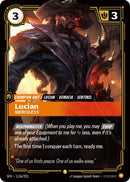Lucian - Merciless (113a/221 - Alternate) [Riftbound TCG: Spiritforged]
