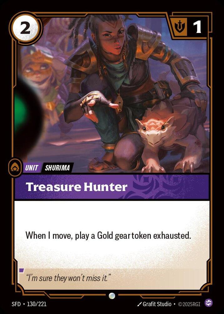 Treasure Hunter (130/221 - Common) [Riftbound TCG: Spiritforged]