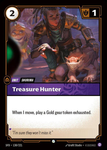 Treasure Hunter (130/221 - Common) [Riftbound TCG: Spiritforged]
