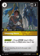 Unsung Hero (167/221 - Uncommon) [Riftbound TCG: Spiritforged]