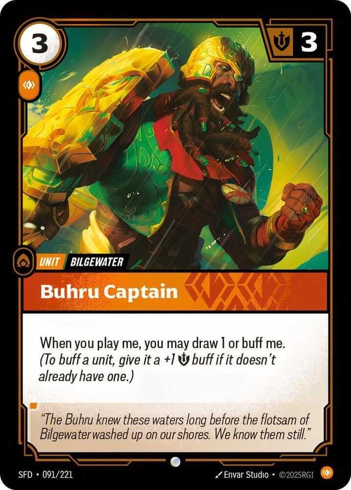 Buhru Captain (091/221 - Common) [Riftbound TCG: Spiritforged]
