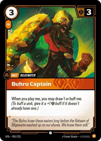 Buhru Captain (091/221 - Common) [Riftbound TCG: Spiritforged]