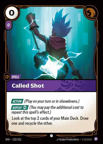 Called Shot (122/221 - Common) [Riftbound TCG: Spiritforged]
