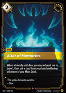 Altar of Memories (169/221 - Rare) [Riftbound TCG: Spiritforged]