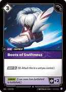 Boots of Swiftness (133/221 - Uncommon) [Riftbound TCG: Spiritforged]