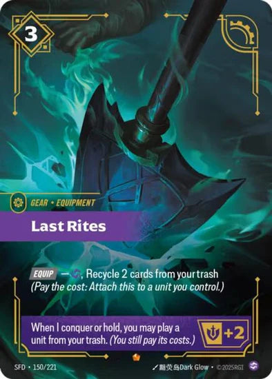 Last Rites (150/221 - Epic) [Riftbound TCG: Spiritforged]