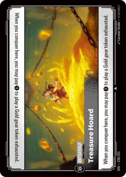 Treasure Hoard (220/221 - Uncommon) [Riftbound TCG: Spiritforged]