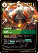 Jax - Unmatched (054a/221 - Alternate) [Riftbound TCG: Spiritforged]