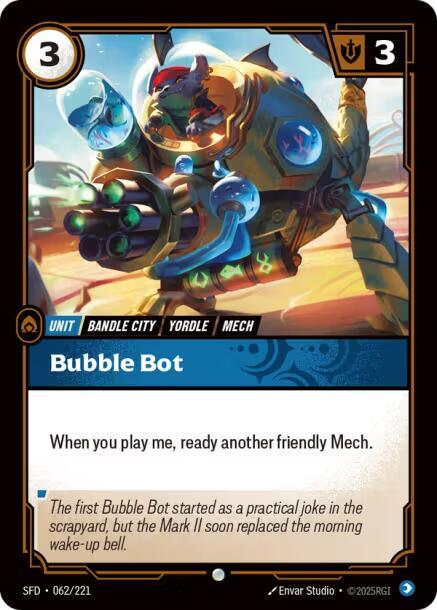 Bubble Bot (062/221 - Common) [Riftbound TCG: Spiritforged]