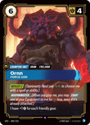 Ornn - Forge God (085/221 - Rare) [Riftbound TCG: Spiritforged]