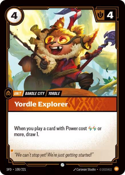 Yordle Explorer (100/221 - Common) [Riftbound TCG: Spiritforged]