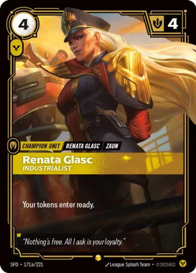 Renata Glasc - Industrialist (171a/221 - Alternate) [Riftbound TCG: Spiritforged]