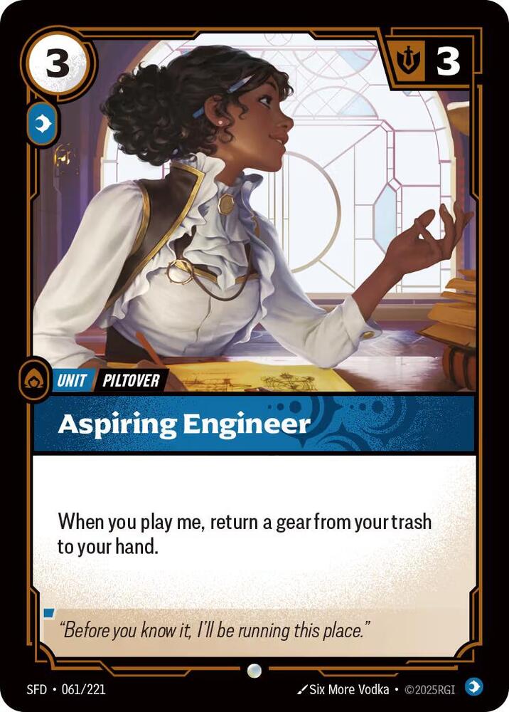 Aspiring Engineer (061/221 - Common) [Riftbound TCG: Spiritforged]