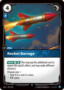 Rocket Barrage (077/221 - Uncommon) [Riftbound TCG: Spiritforged]