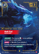 Rek'Sai - Breacher (029a/221 - Alternate) [Riftbound TCG: Spiritforged]