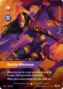 Sivir - Battle Mistress (250/221 - Overnumbered) [Riftbound TCG: Spiritforged]