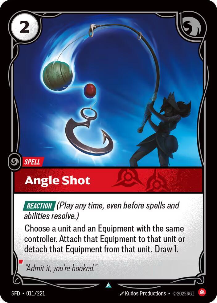 Angle Shot (011/221 - Uncommon) [Riftbound TCG: Spiritforged]